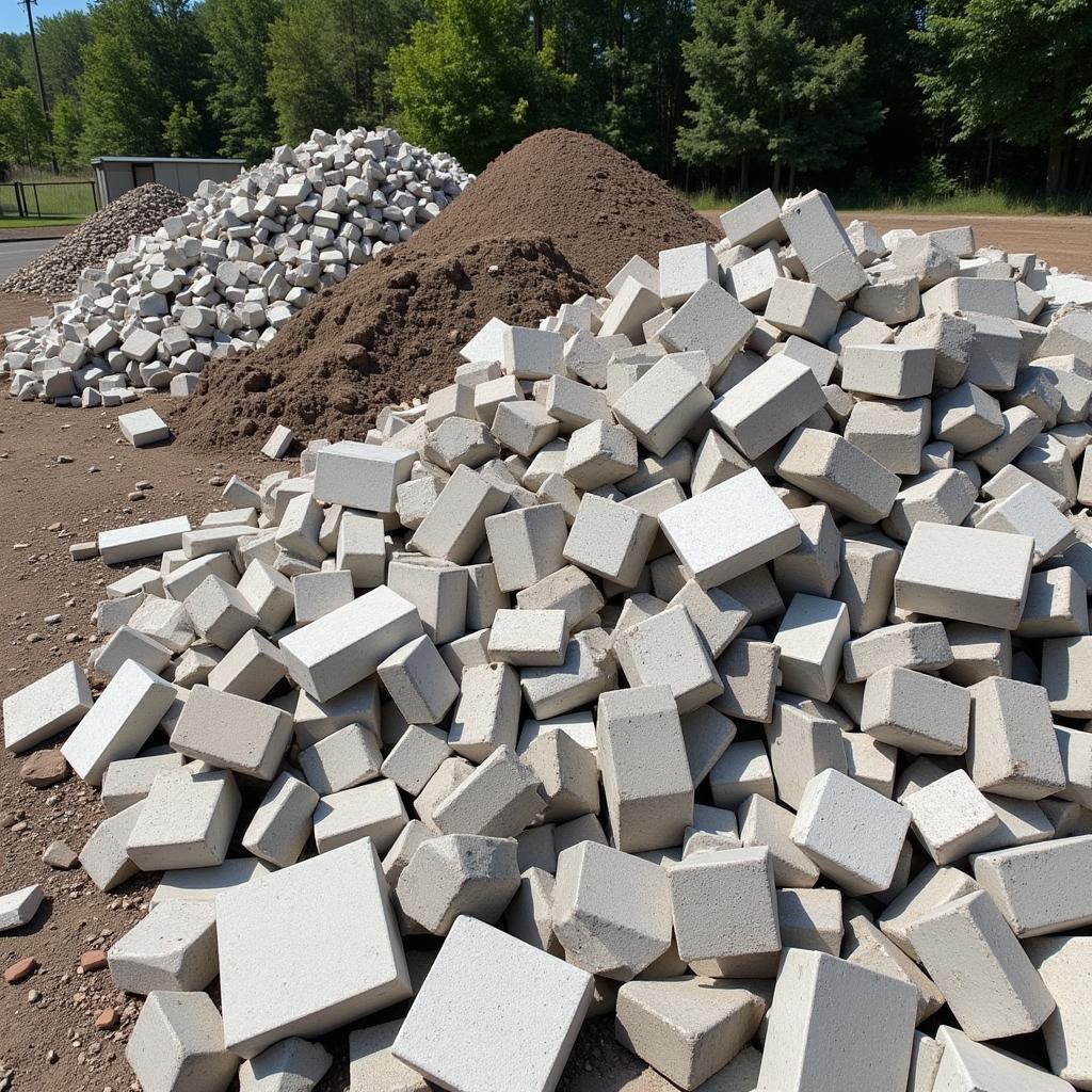 Preparing Concrete for Recycling