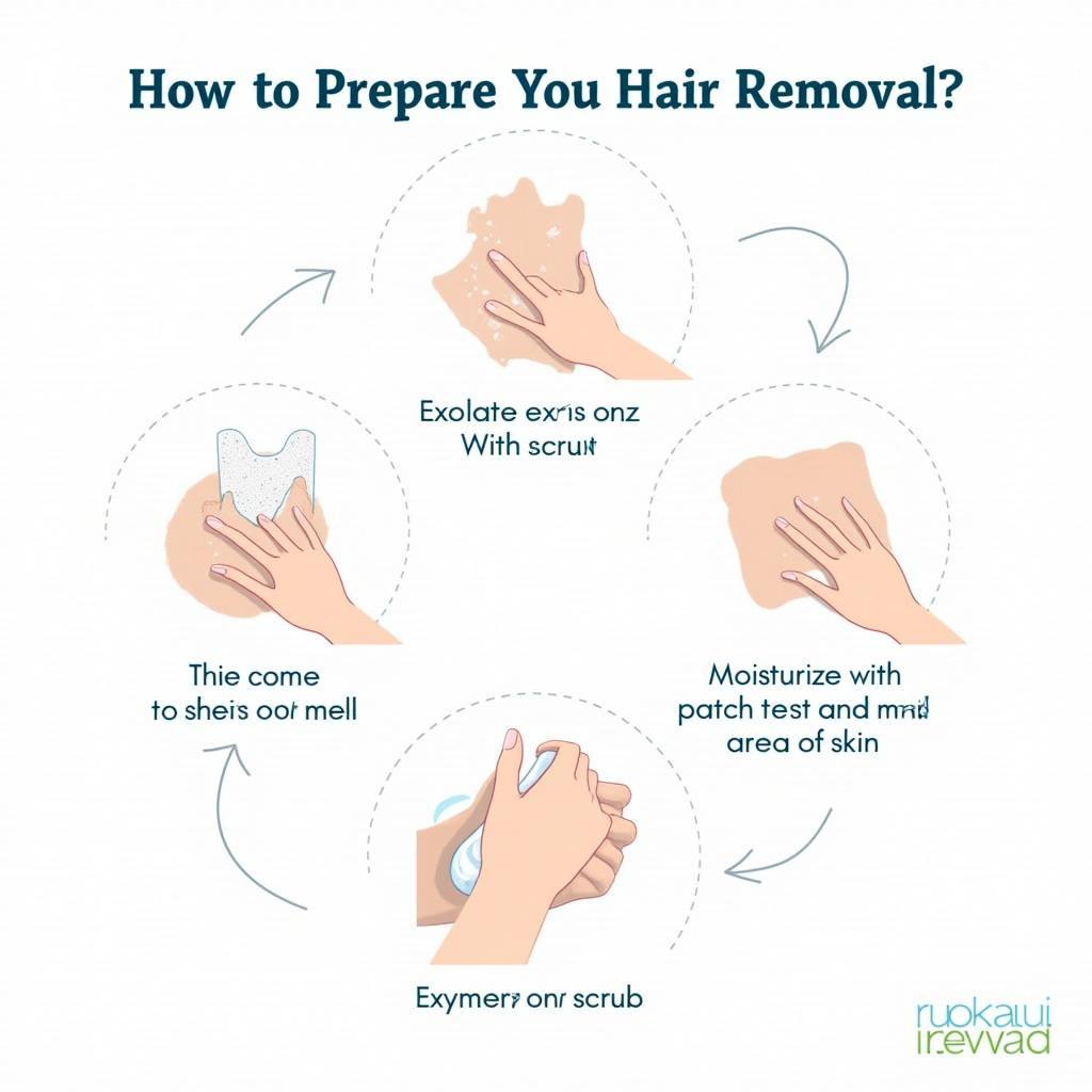 Preparing for Wax-Free Hair Removal