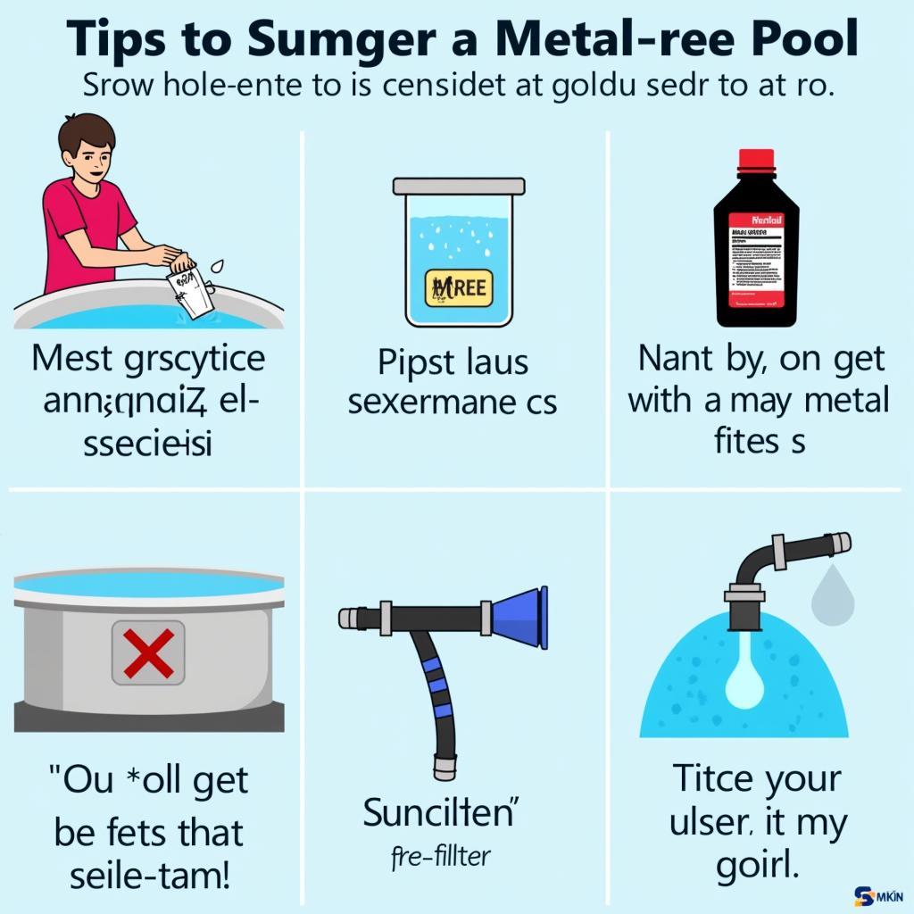 Preventing Metal Contamination in a Swimming Pool