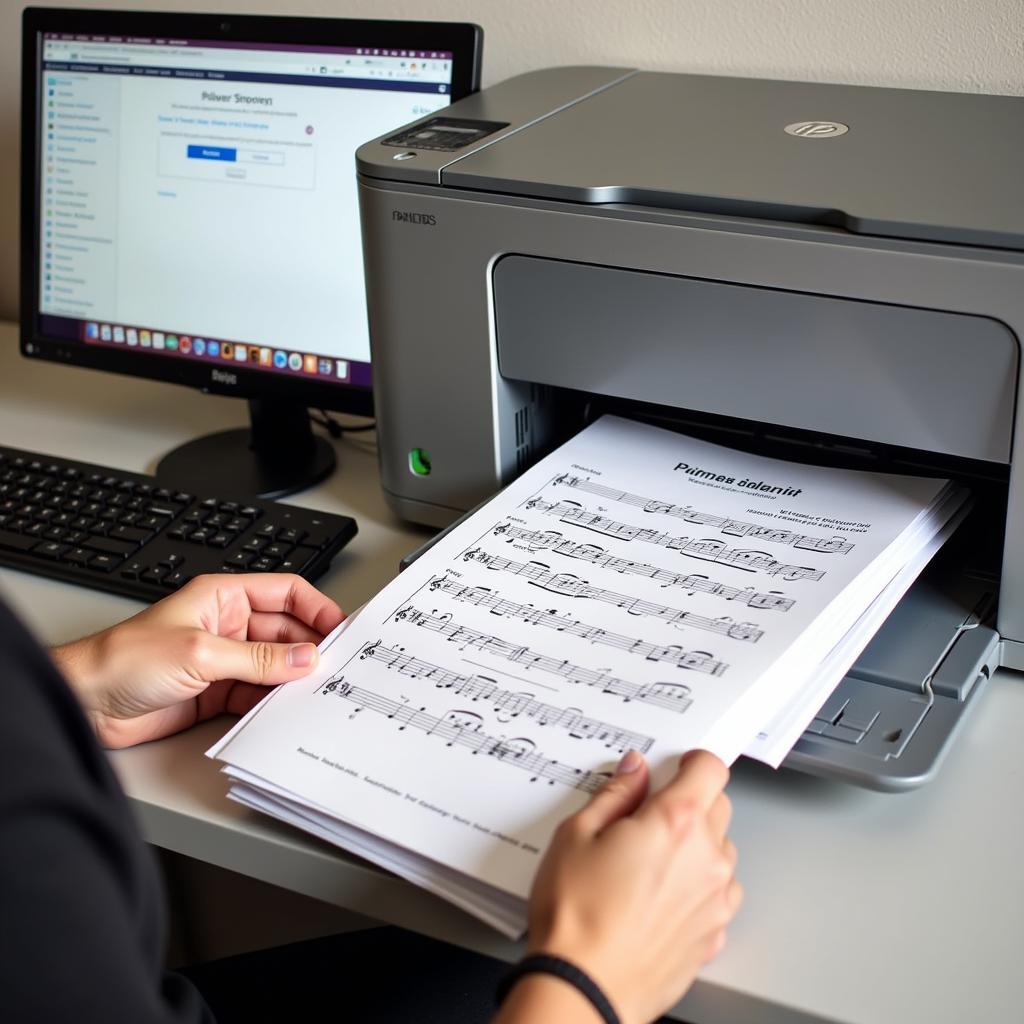 Printing Silver Bells Sheet Music