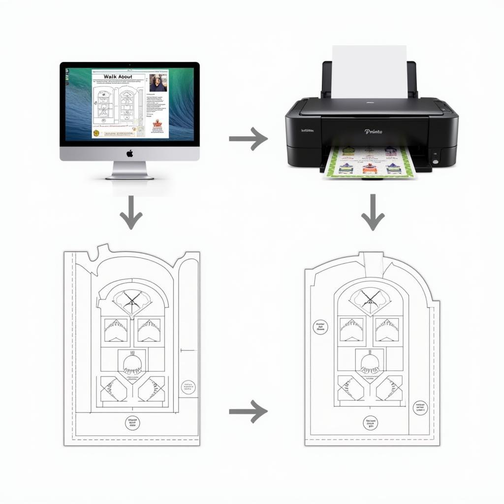 Printing a Walk About Quilt Pattern