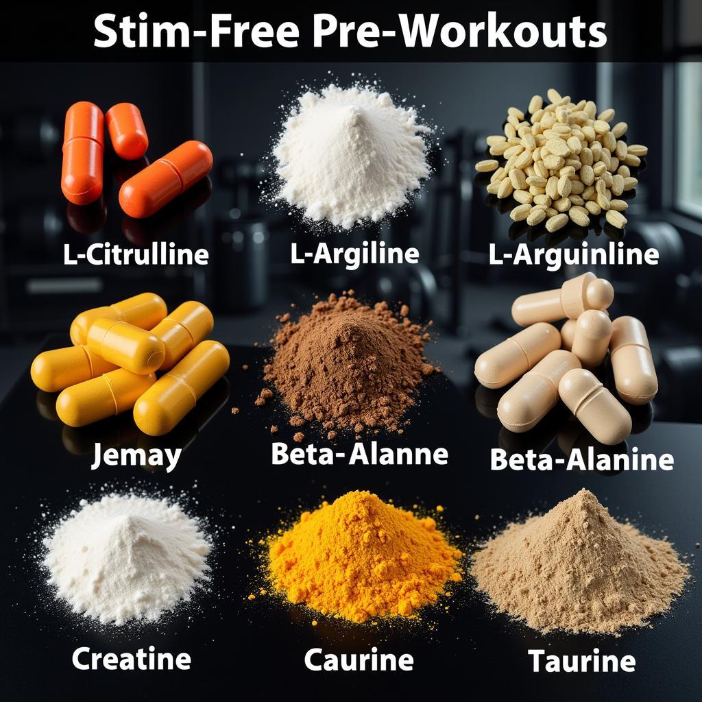 Key Ingredients in Stim-Free Pre-workouts