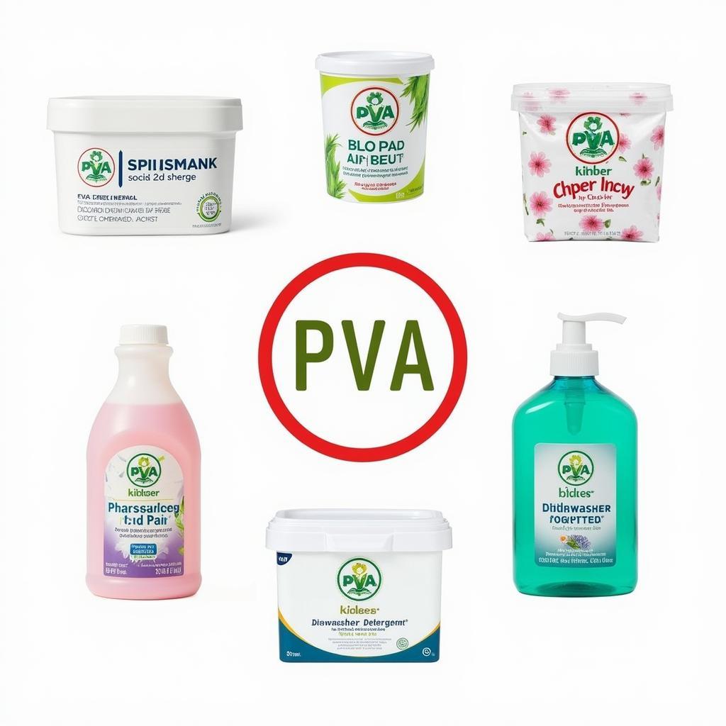 PVA-free dishwasher detergent tablets in various forms.