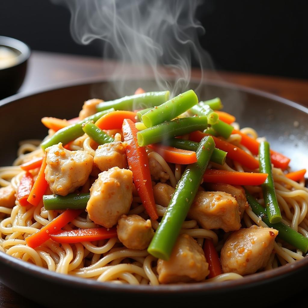 A delicious and easy gluten-free low-sodium stir-fry