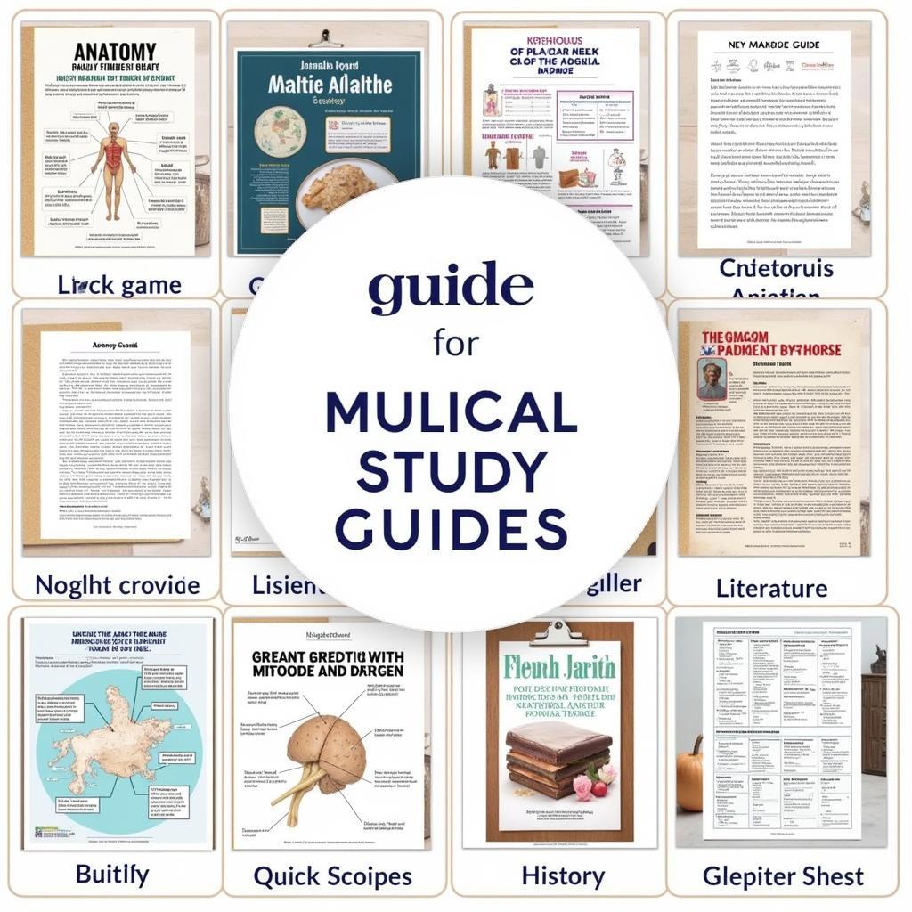 Examples of Quick Study Guides