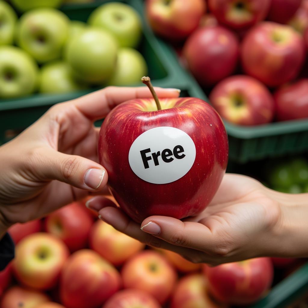 Red Free Apple Marketing Strategy