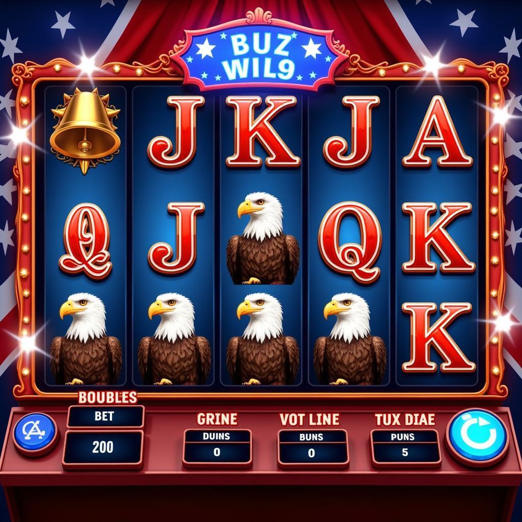 Red White Blue Free Slots Gameplay