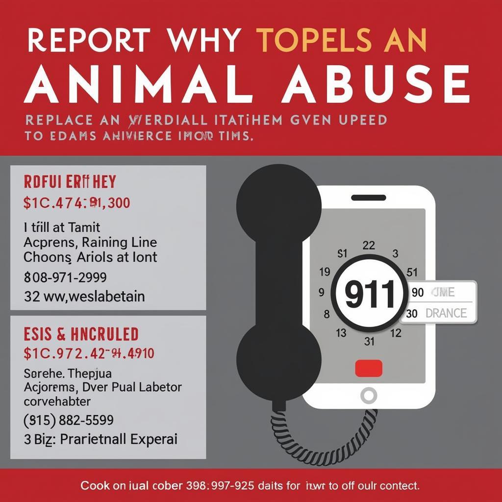 Reporting Animal Abuse