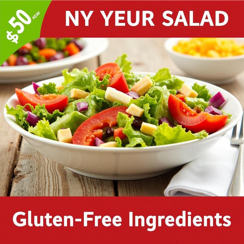 Gluten-Free Salad at Ruby Tuesday