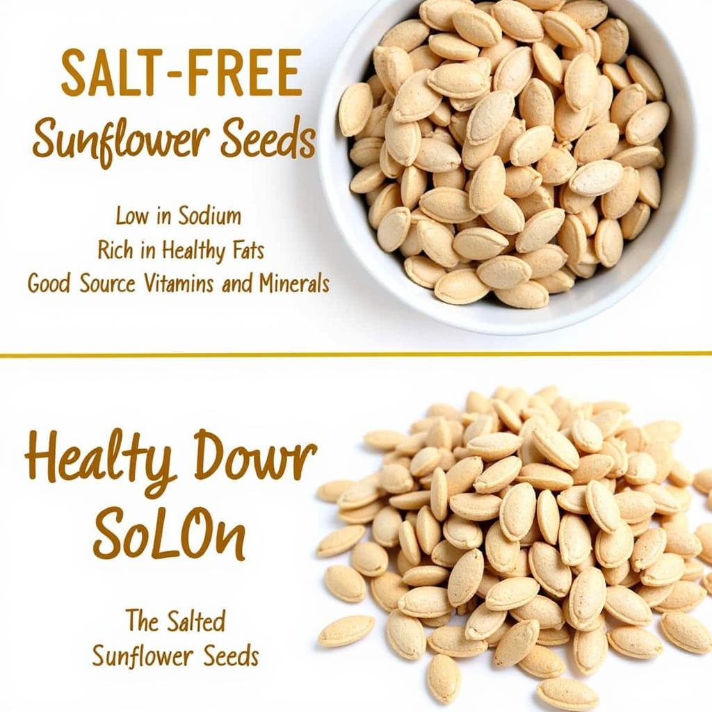 Salt Free Sunflower Seeds Health Benefits