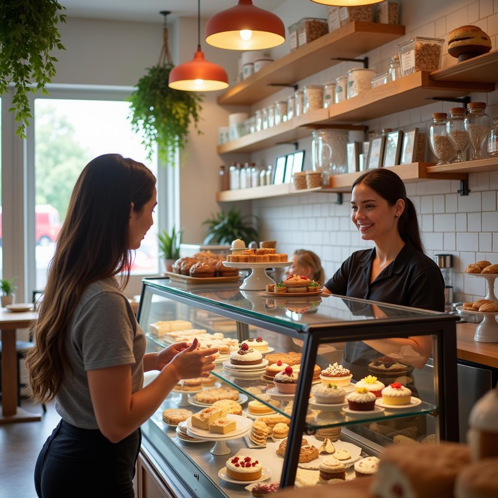 Gluten-free bakery interior in Sarasota