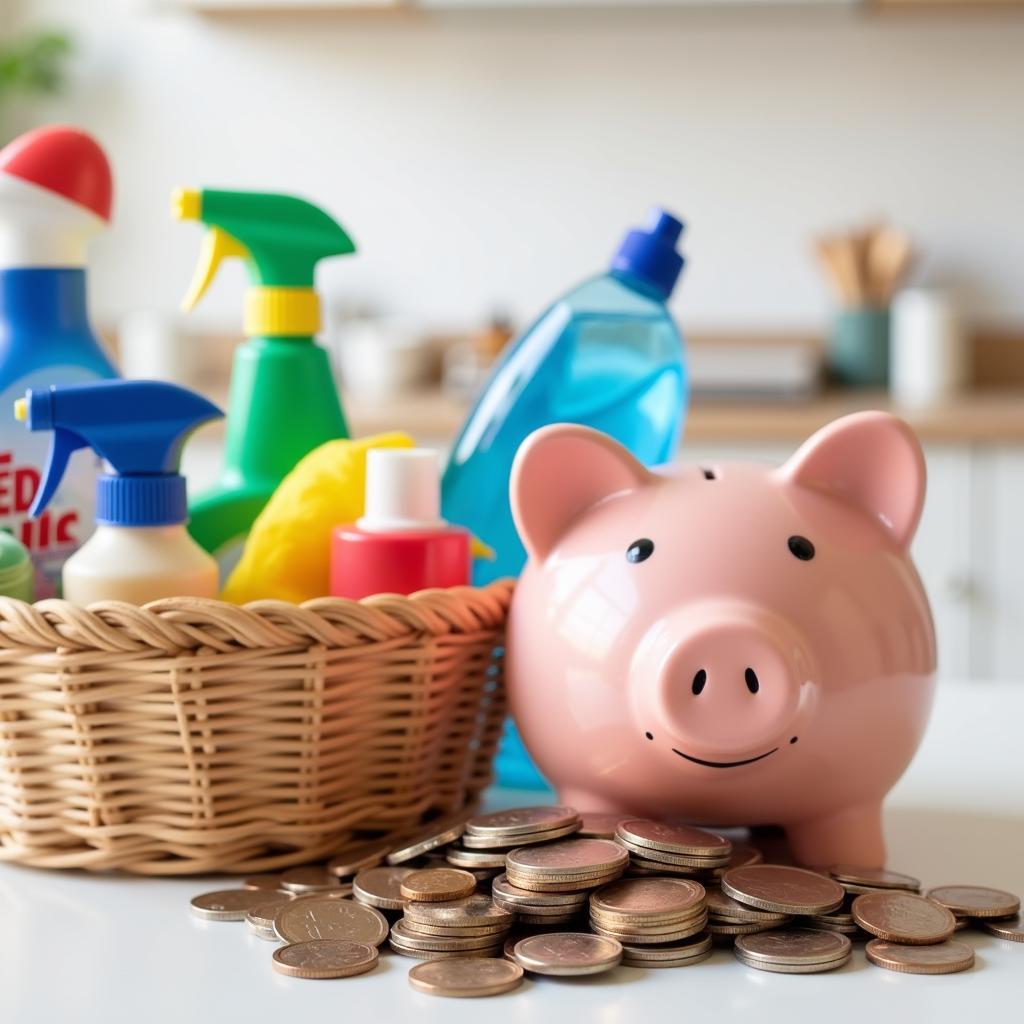 Saving Money with Free Cleaning Supplies