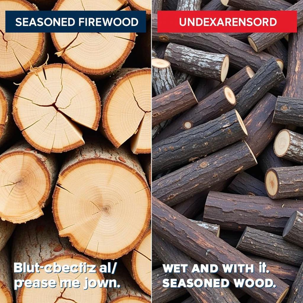 Comparing Seasoned and Unseasoned Firewood