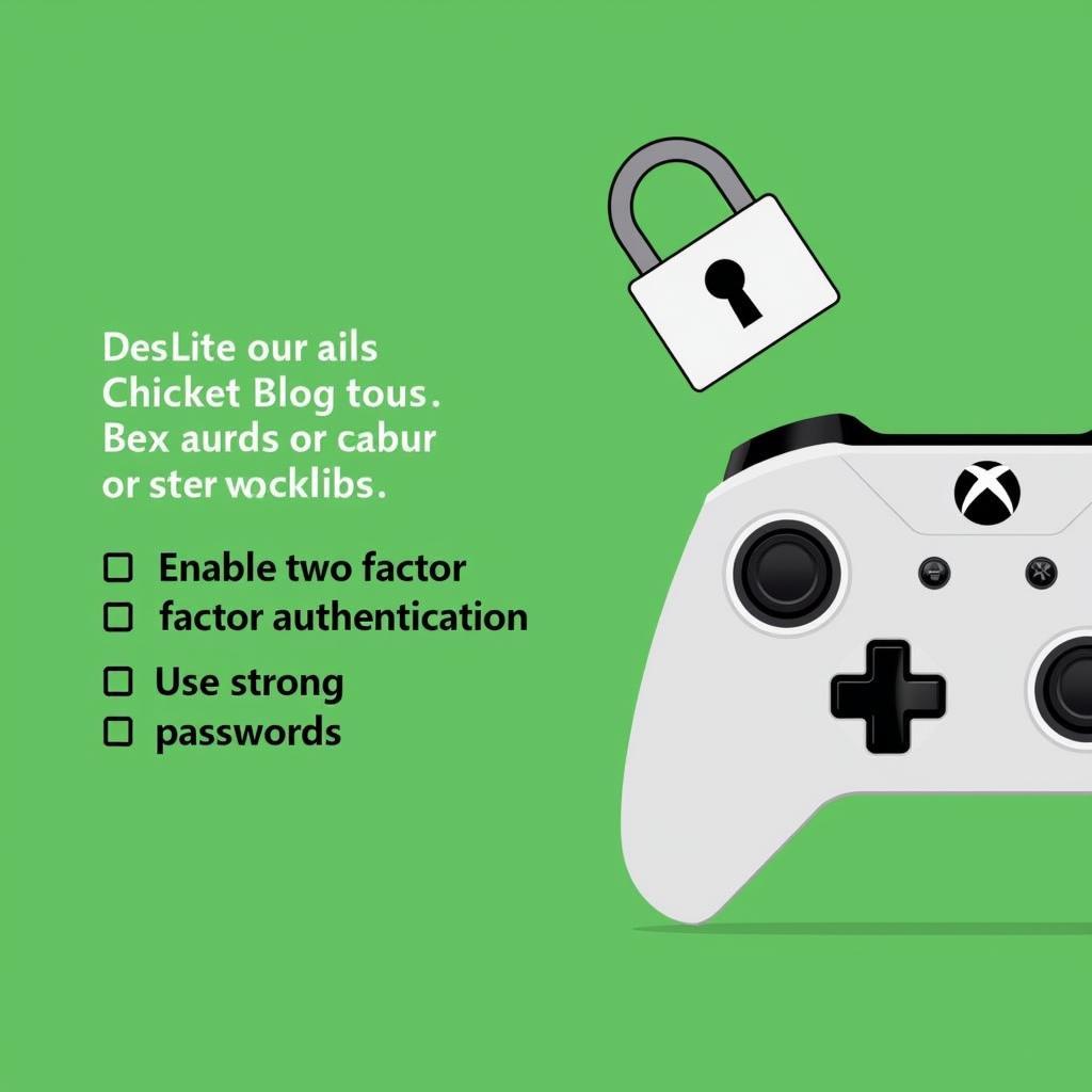 Secure Xbox Account Practices