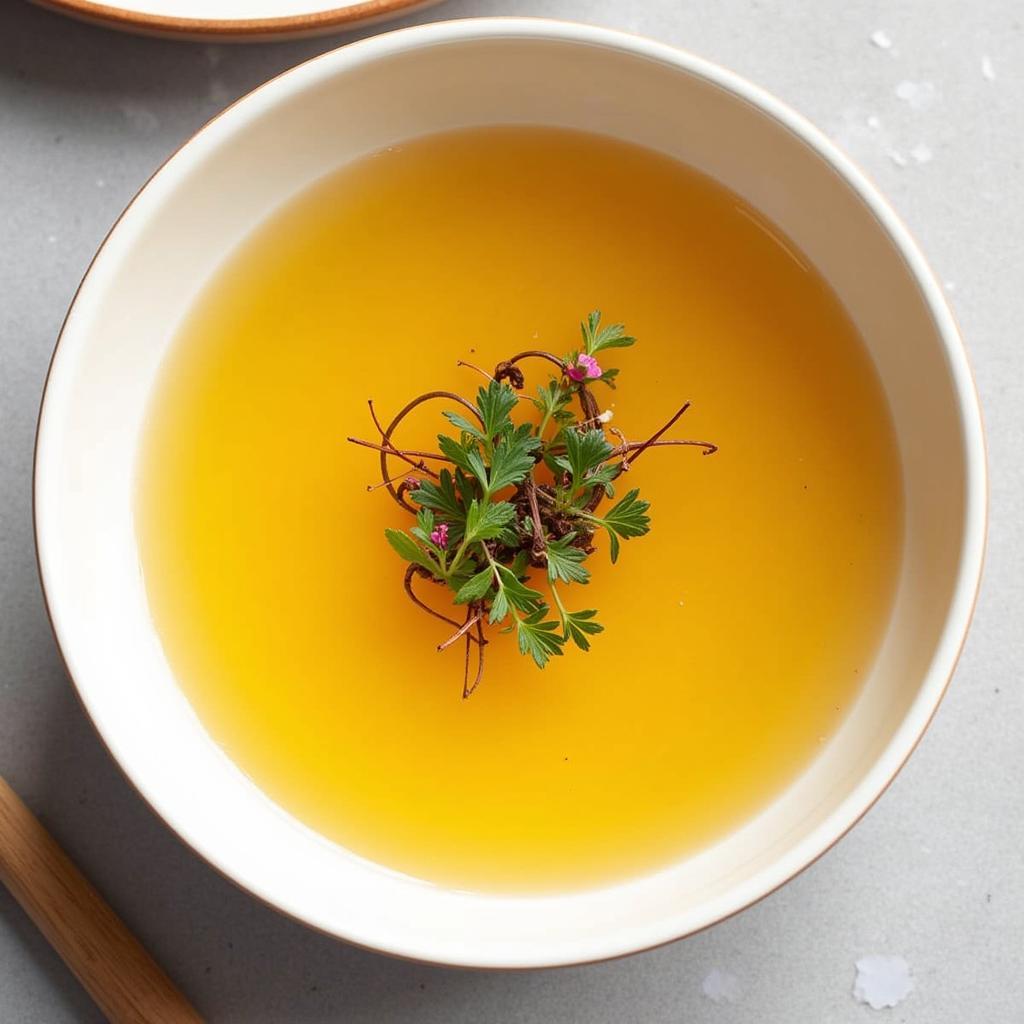 Serving Gluten-Free Consomme