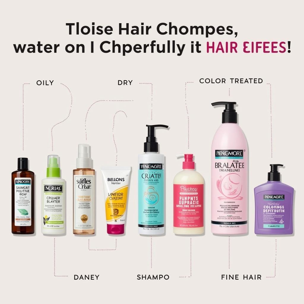 Shampoo Samples for Different Hair Types