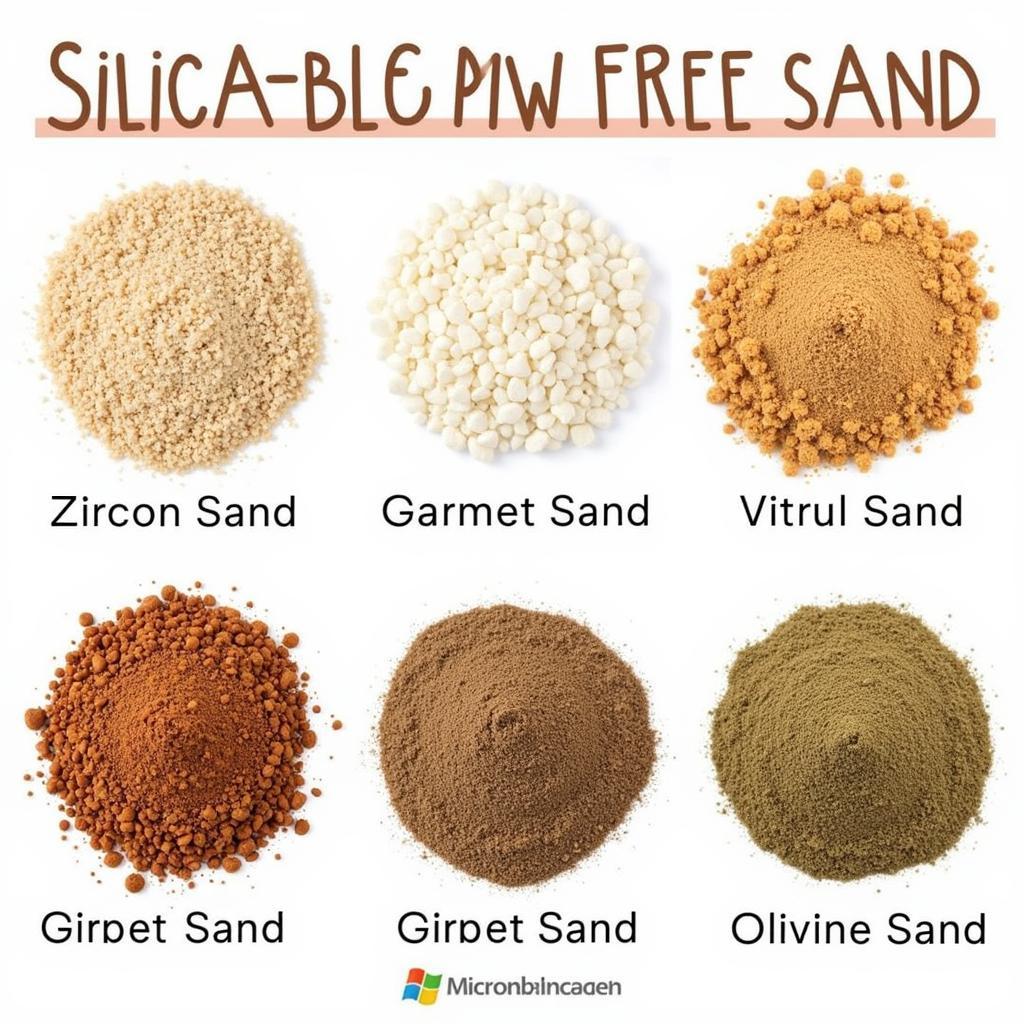 Silica-Free Sand Alternatives for Play and Industrial Use