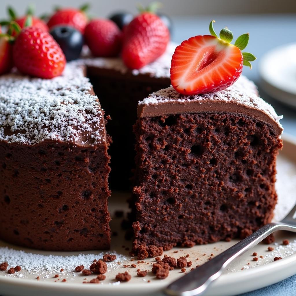 Delicious Soy-Free Chocolate Cake