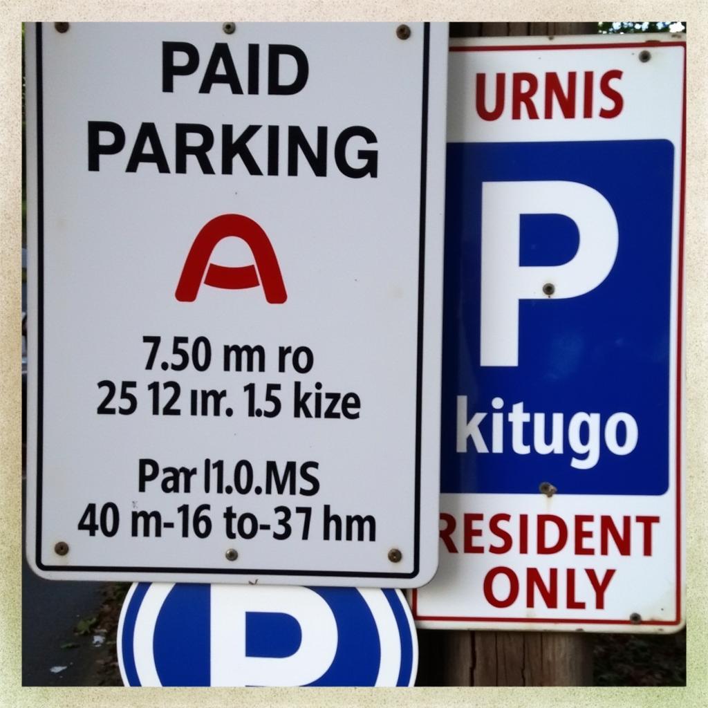 Understanding Split Parking Signs and Regulations