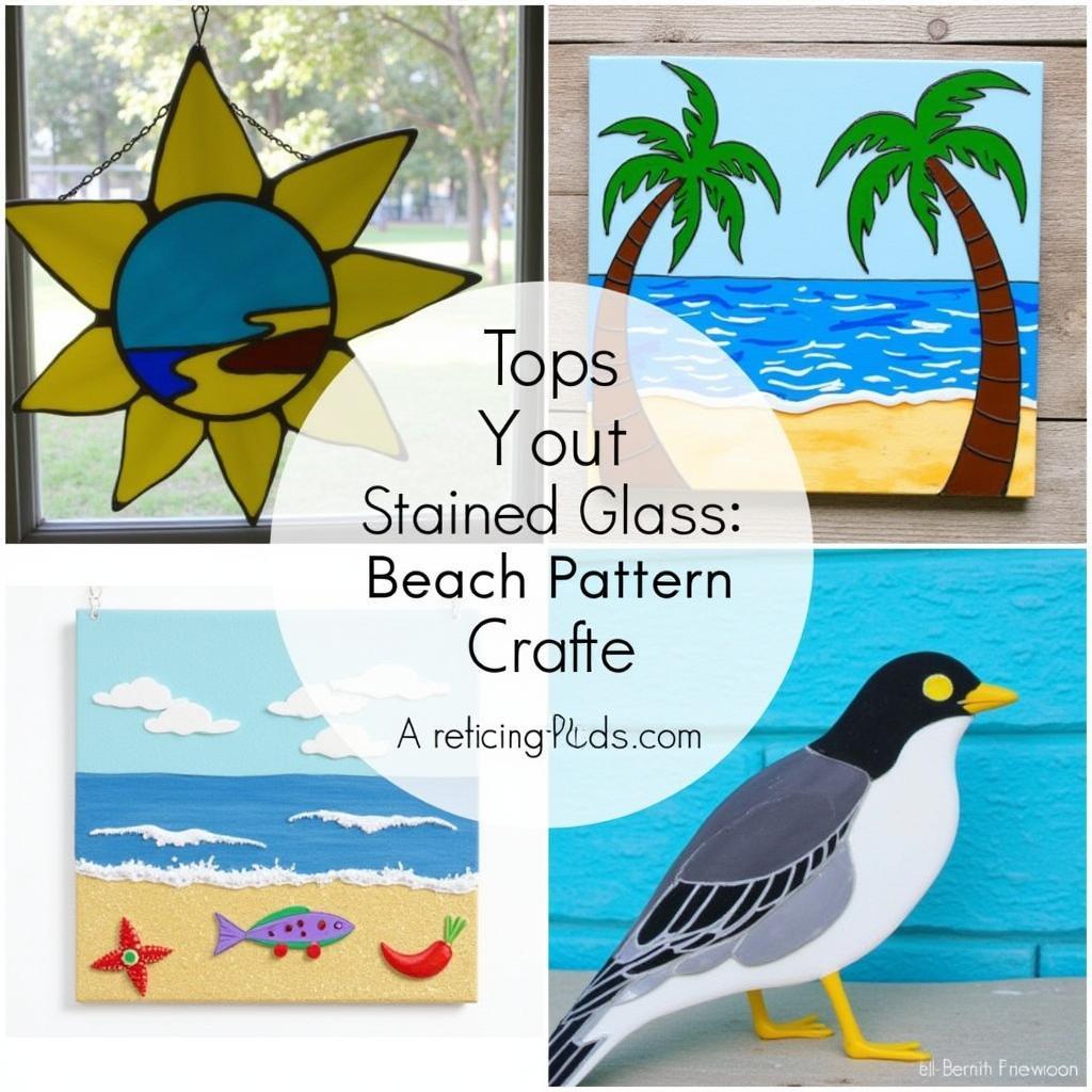 Creative Applications of Stained Glass Beach Patterns