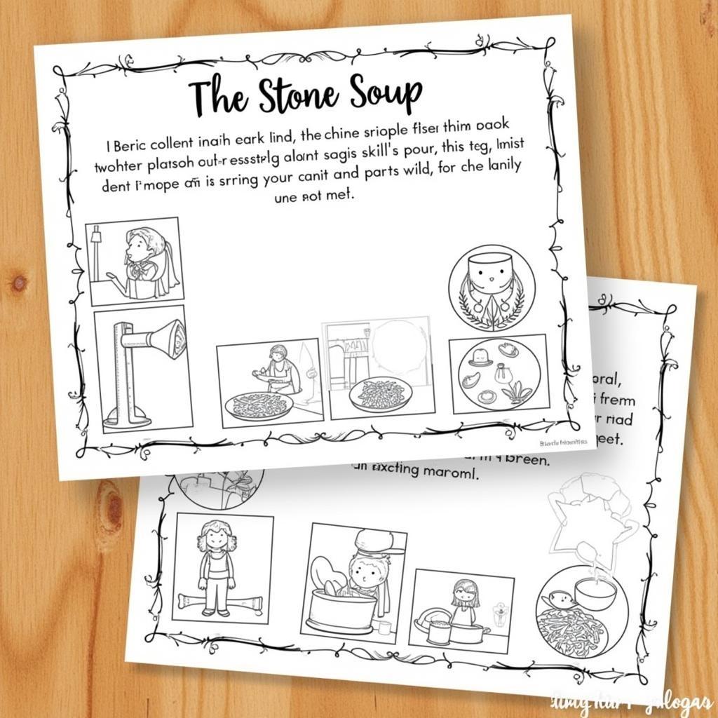 Stone Soup Story Sequencing Activity