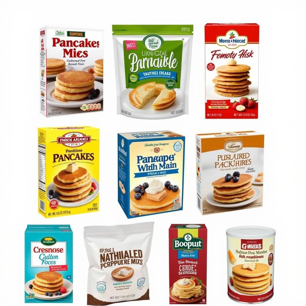 Store-Bought Dairy Free Gluten Free Pancake Mixes