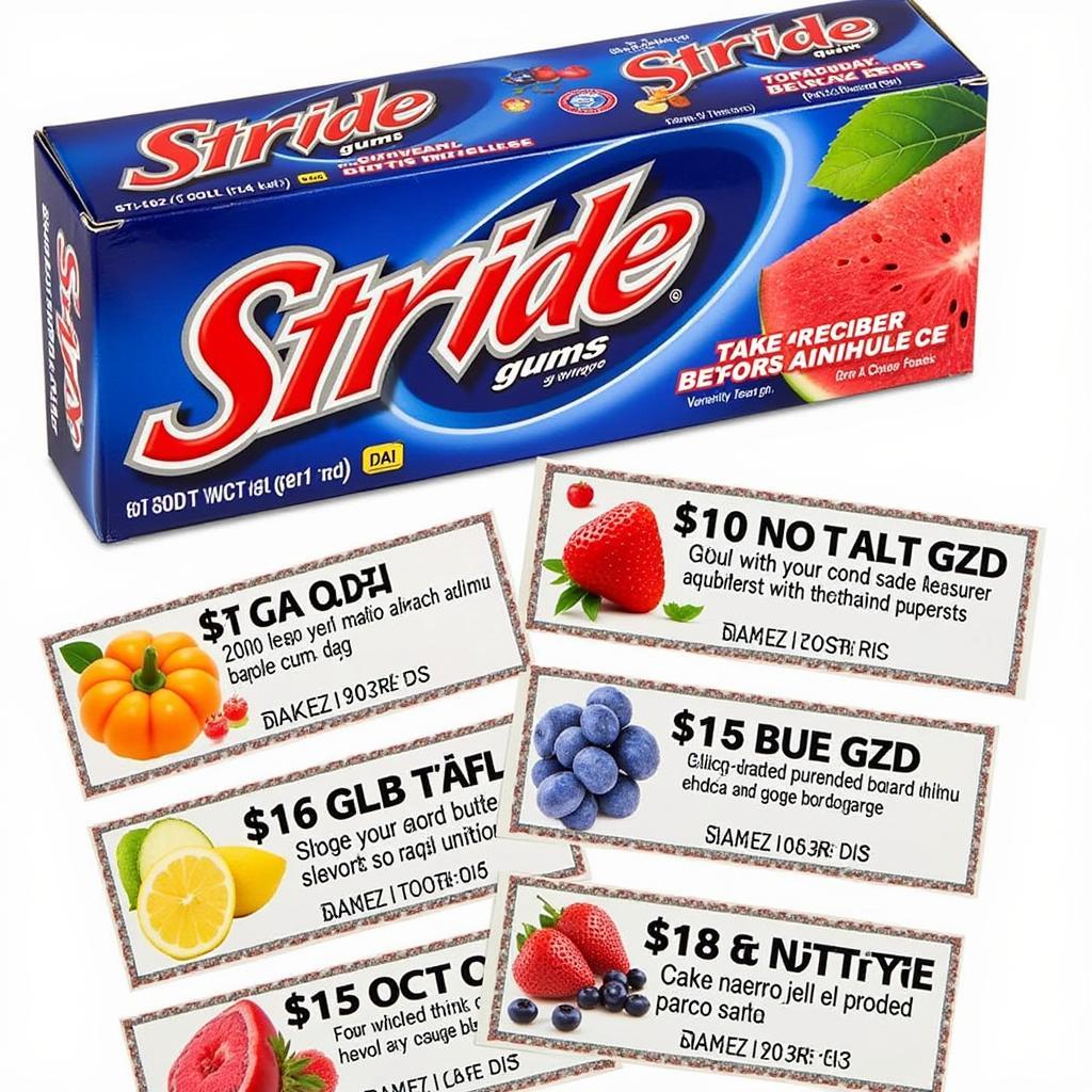 Stride Gum Variety Pack with Coupons