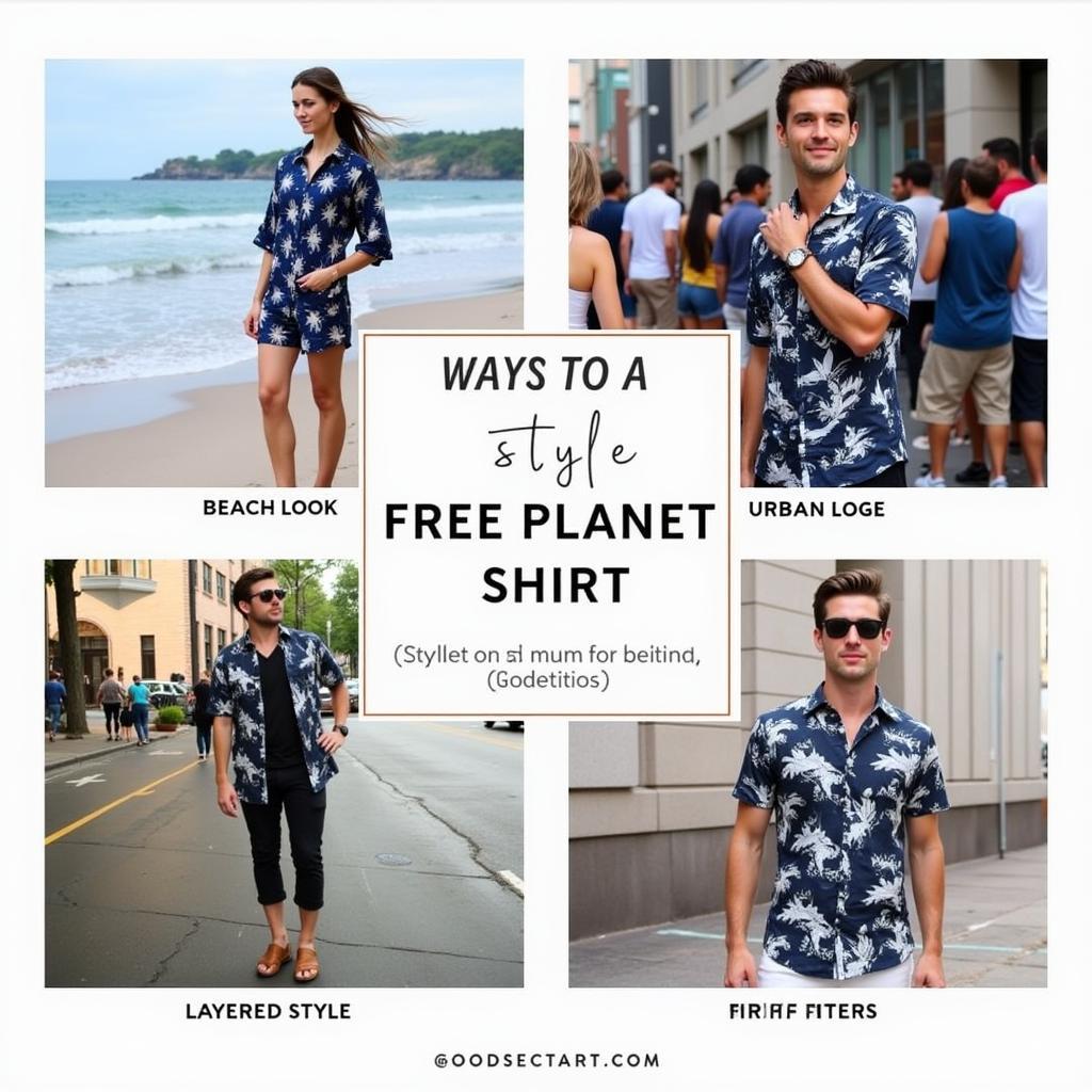 Styling Free Planet Hawaiian Shirts