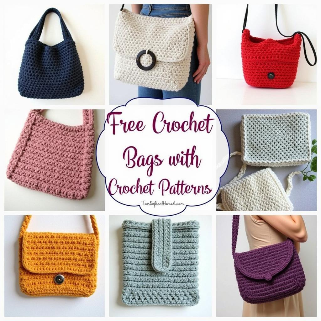 Free Crochet Bag Patterns: Stylish and Unique Designs