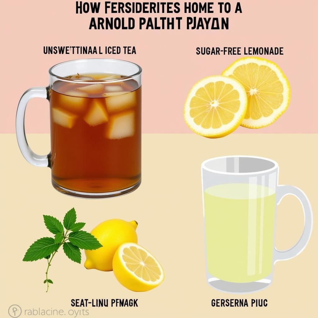 Sugar Free Arnold Palmer Ingredients