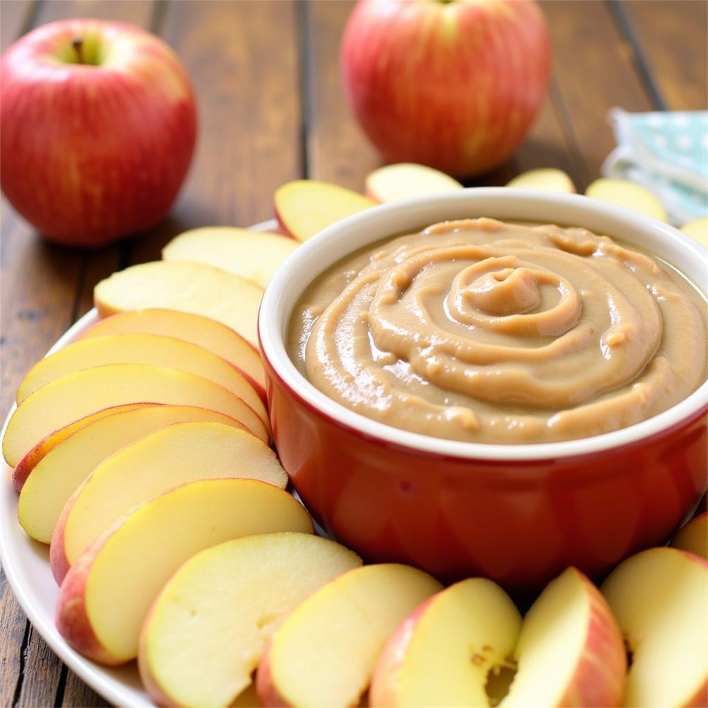 Sugar-Free Caramel Apple Dip