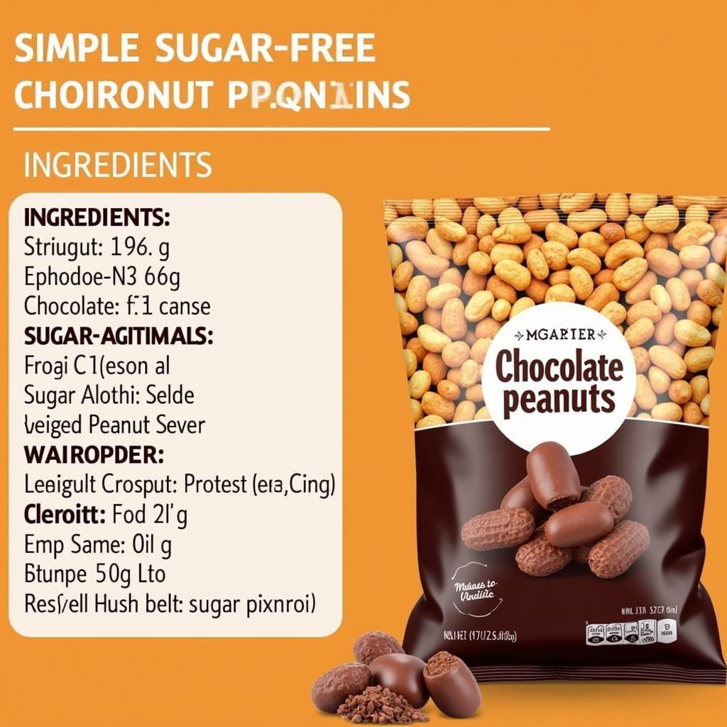 Analyzing Sugar-Free Chocolate Covered Peanut Ingredients