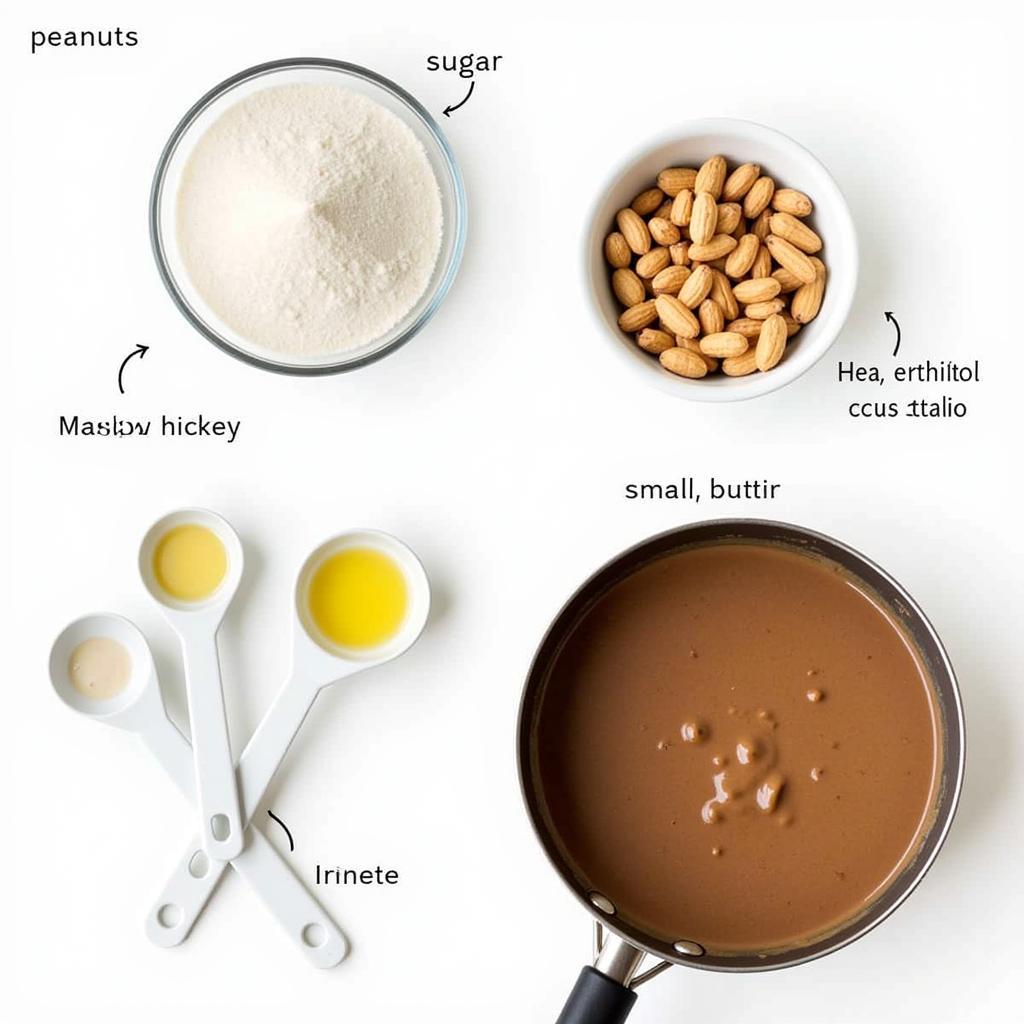 Sugar-Free Peanut Brittle Ingredients