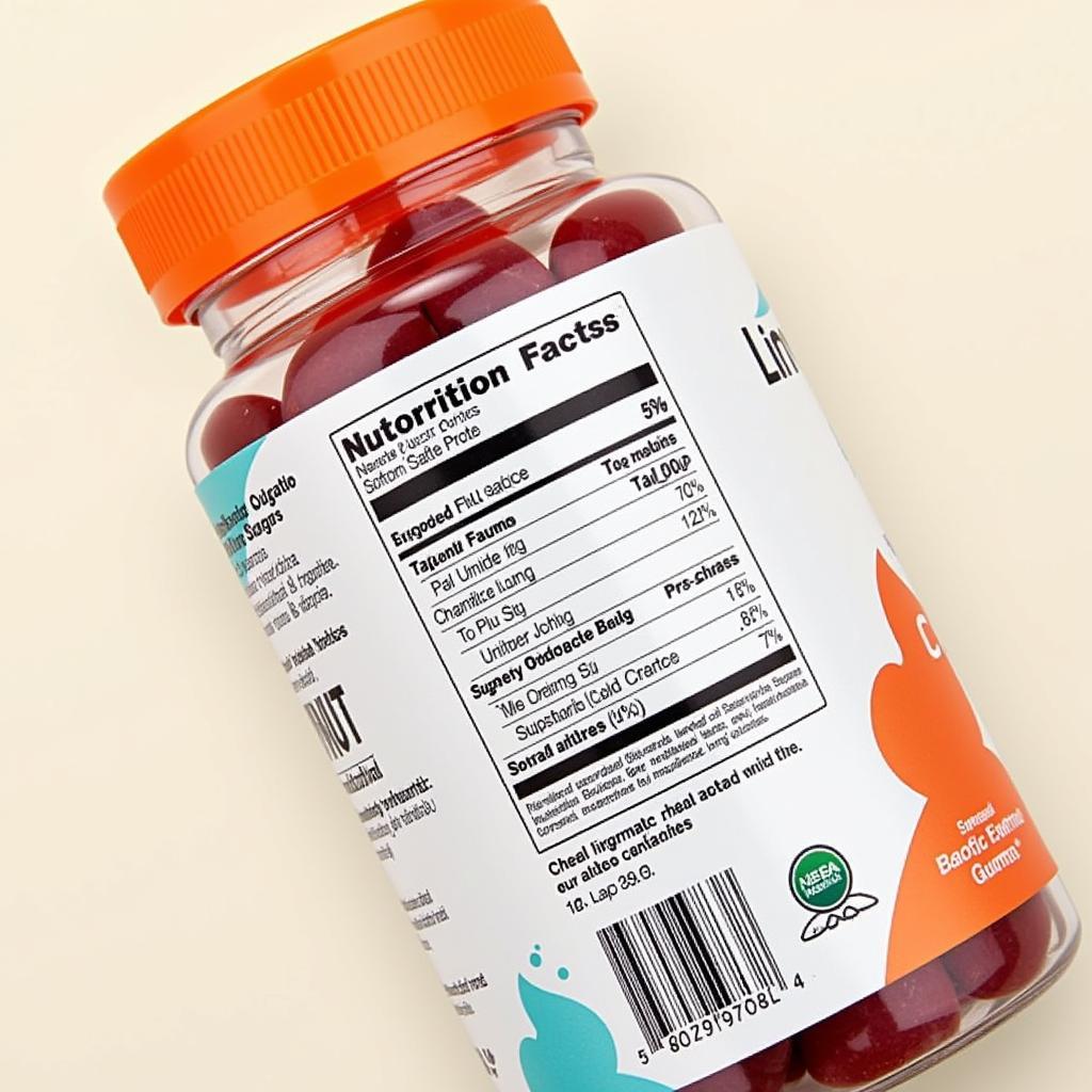 Reading Sugar Free Probiotic Gummy Labels