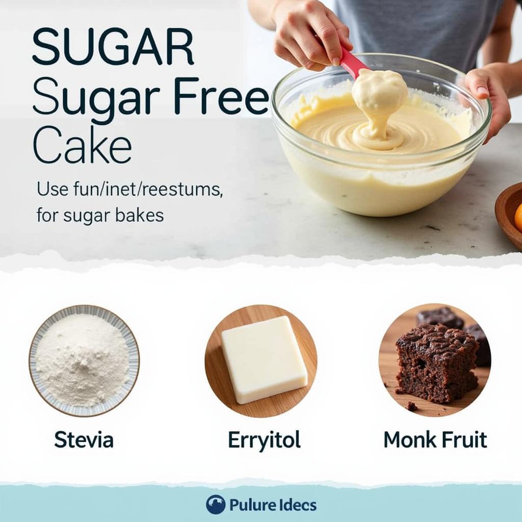 Sugar Substitutes and Baking a Sugar-Free Cake