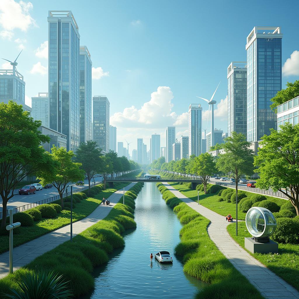 Sustainable Energy Future: Green City