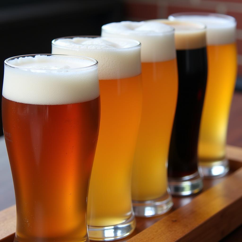 Tasting Flight of Gluten-Free Irish Beers