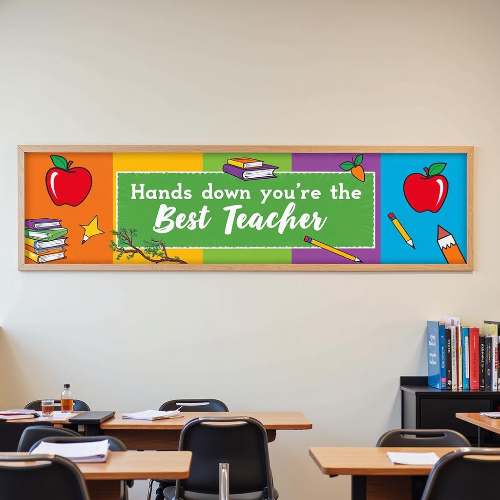 Teacher Appreciation Printable Banner