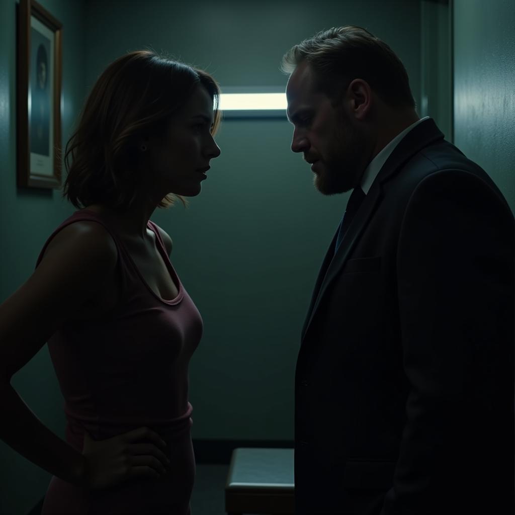 Jo and Nolan's Confrontation in The Teacher