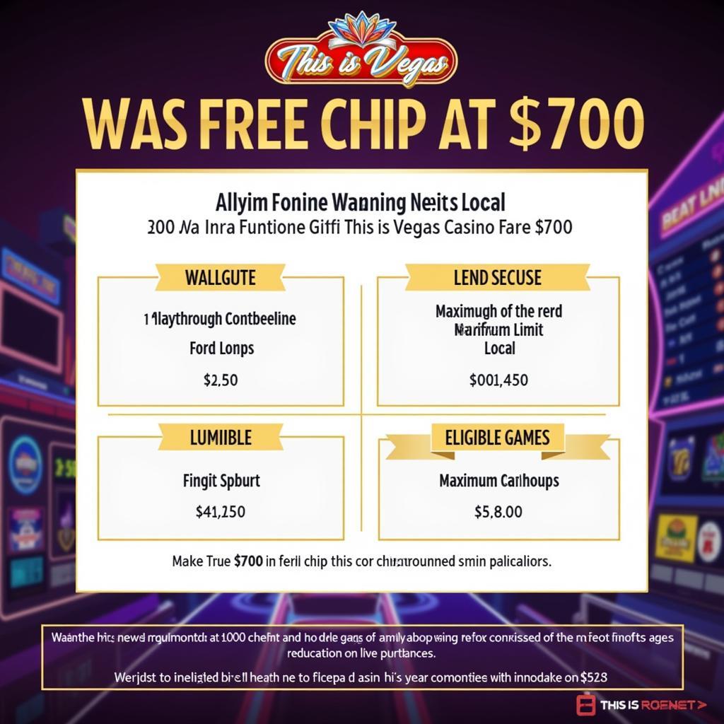 This is Vegas Casino $700 Free Chip Wagering Requirements