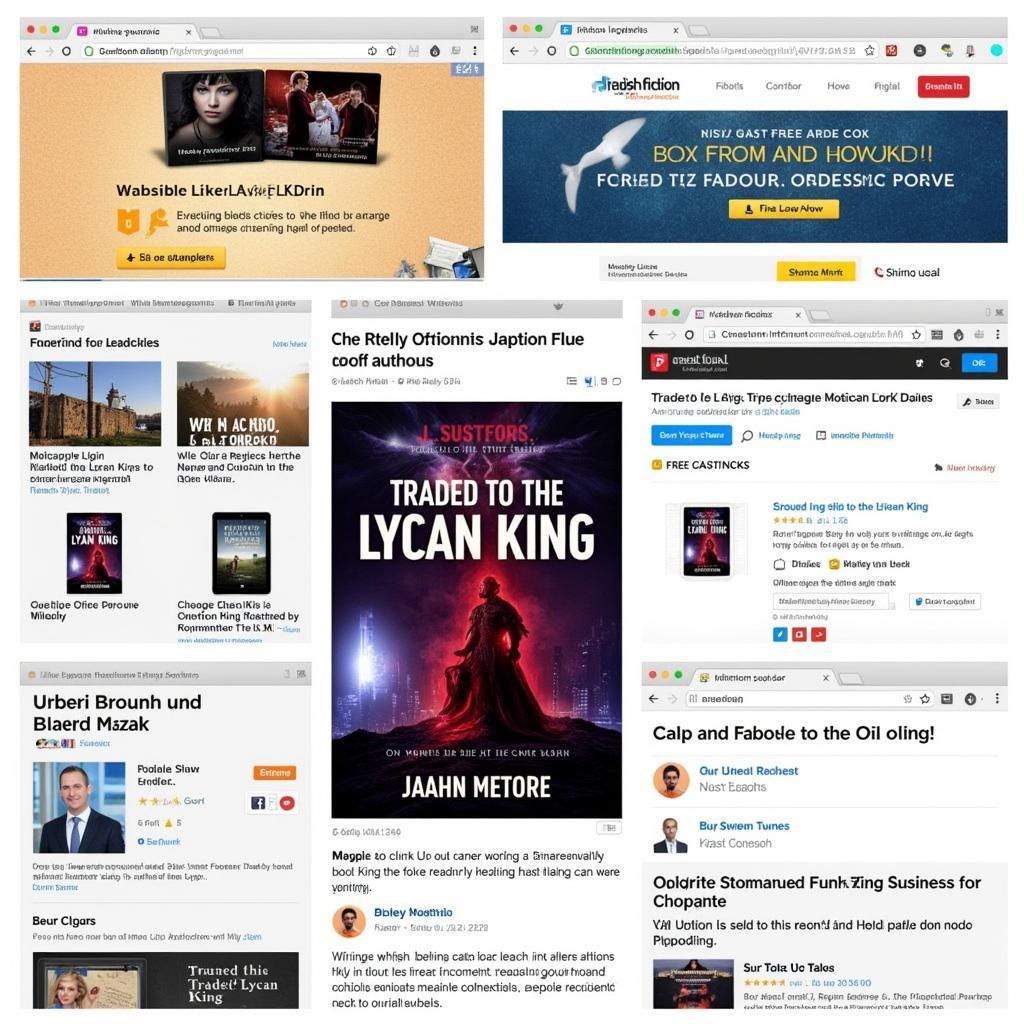 Free Reading Platforms for "Traded to the Lycan King"