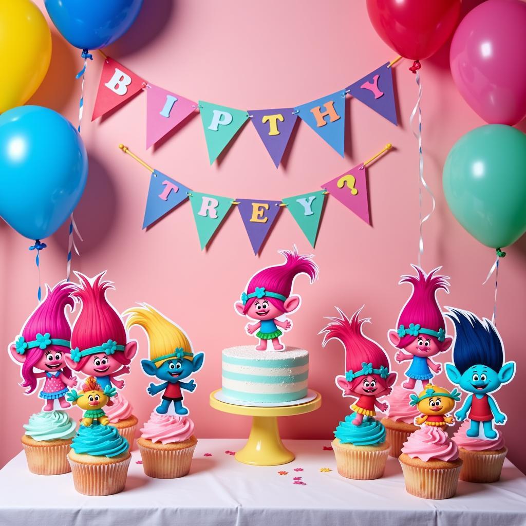 Trolls SVG Party Decorations