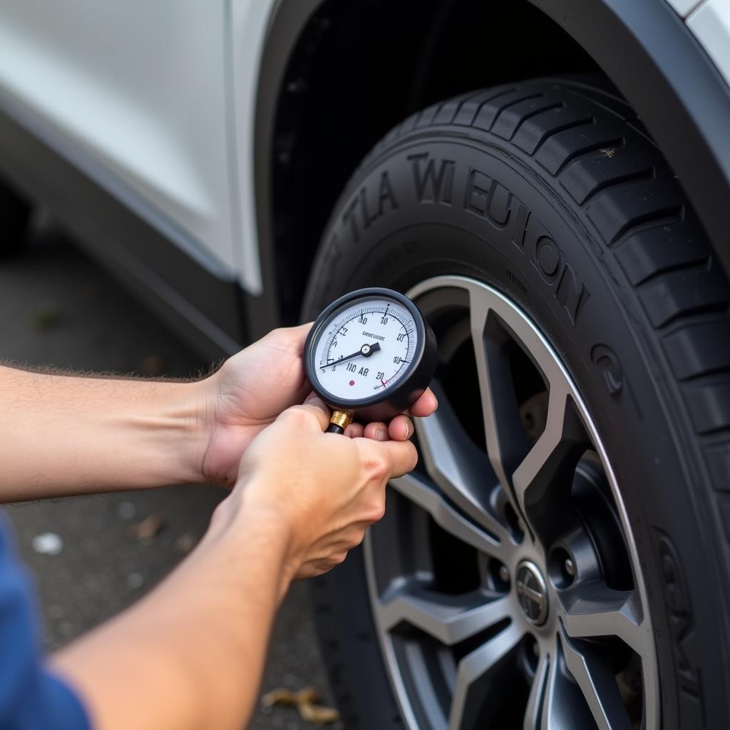 Tyre Pressure Check