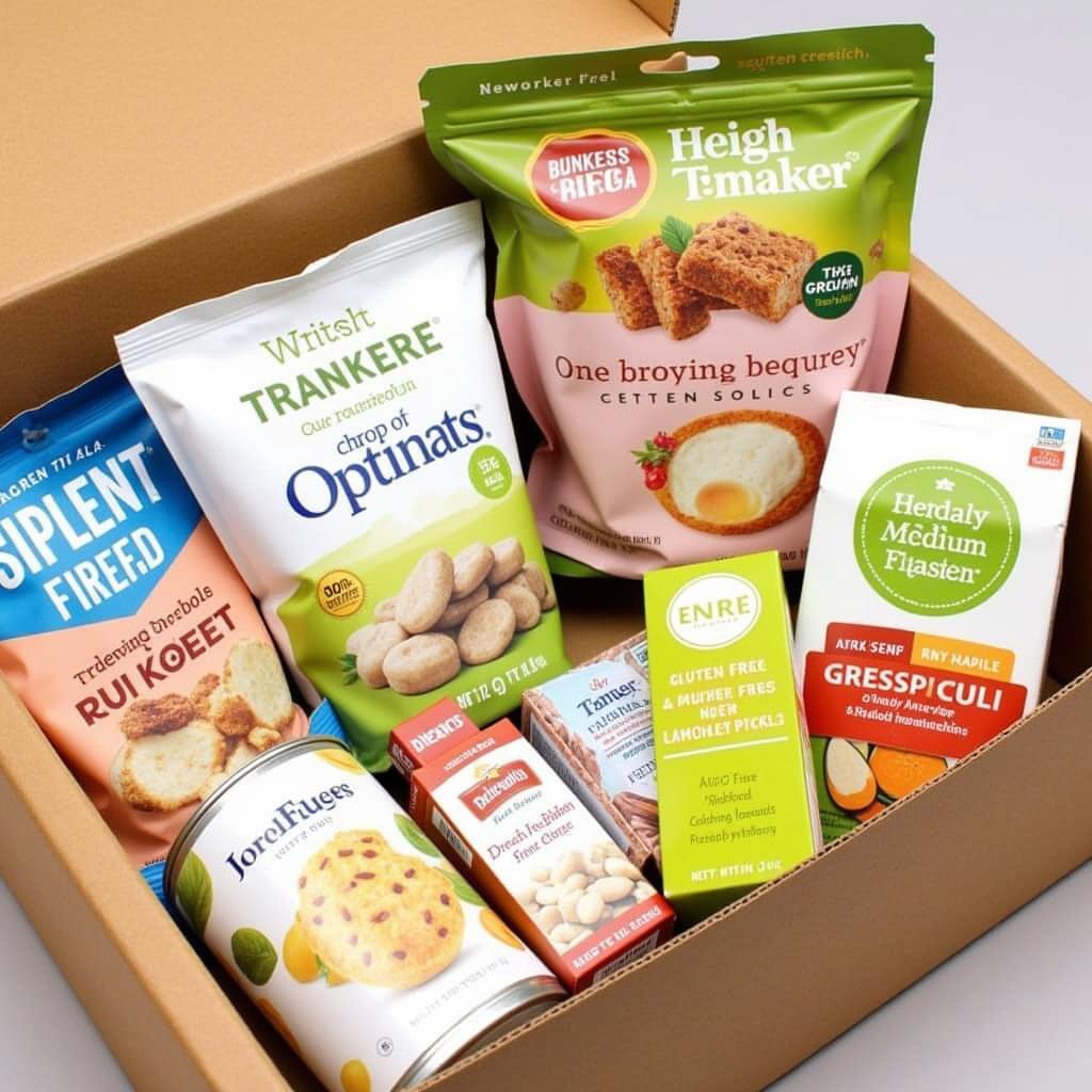 Unboxing a Gluten-Free Month Club Box