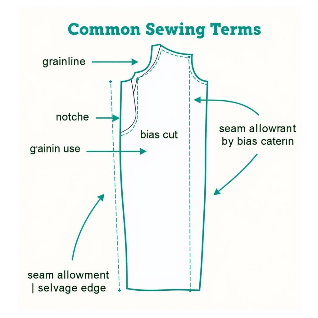 Understanding Sewing Pattern Terminology