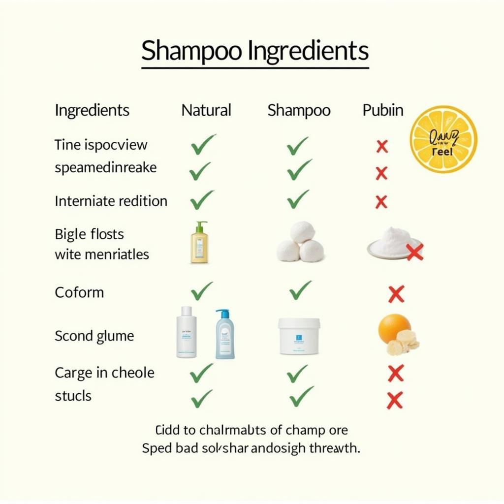 Decoding Shampoo Ingredient Lists