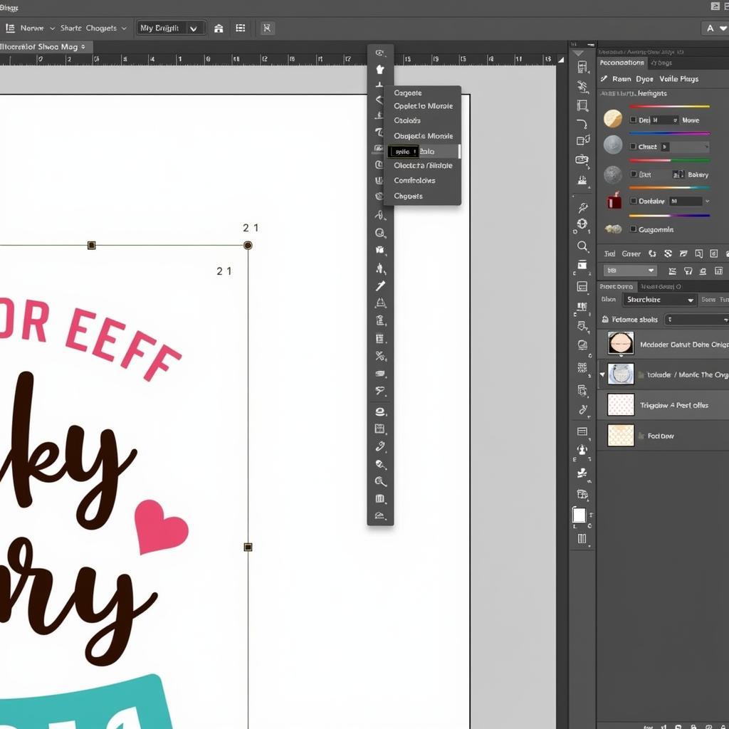 Using Free Bakery SVG in Adobe Illustrator