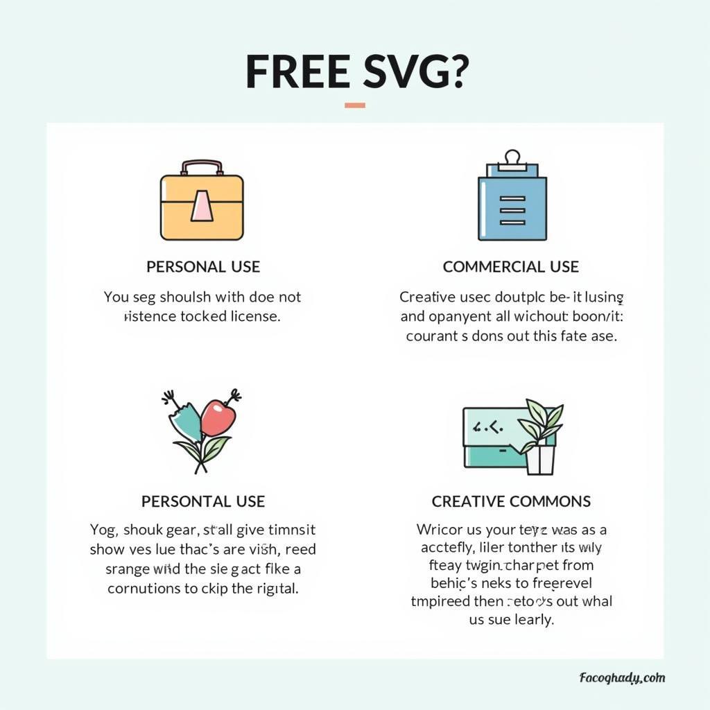 Understanding License Agreements for Free SVG Designs