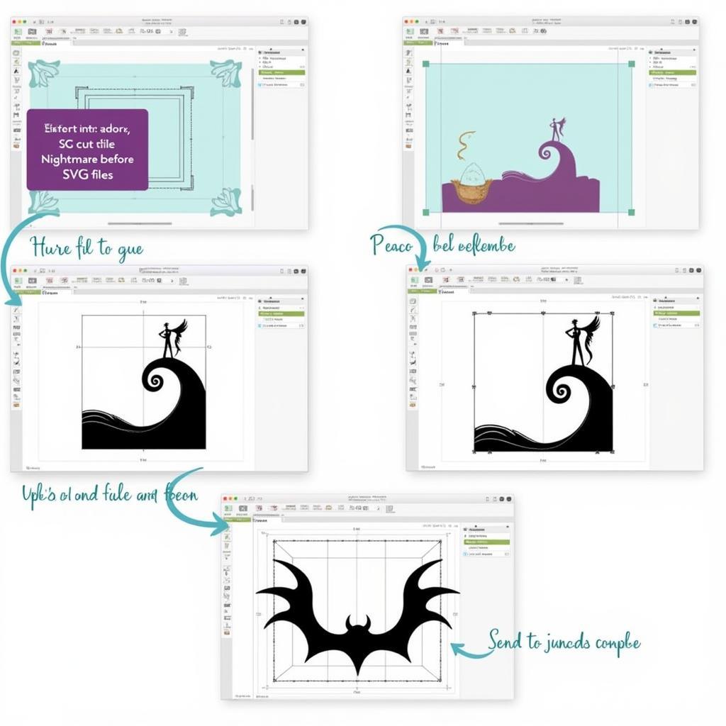 Using Nightmare Before Christmas SVG with Cricut