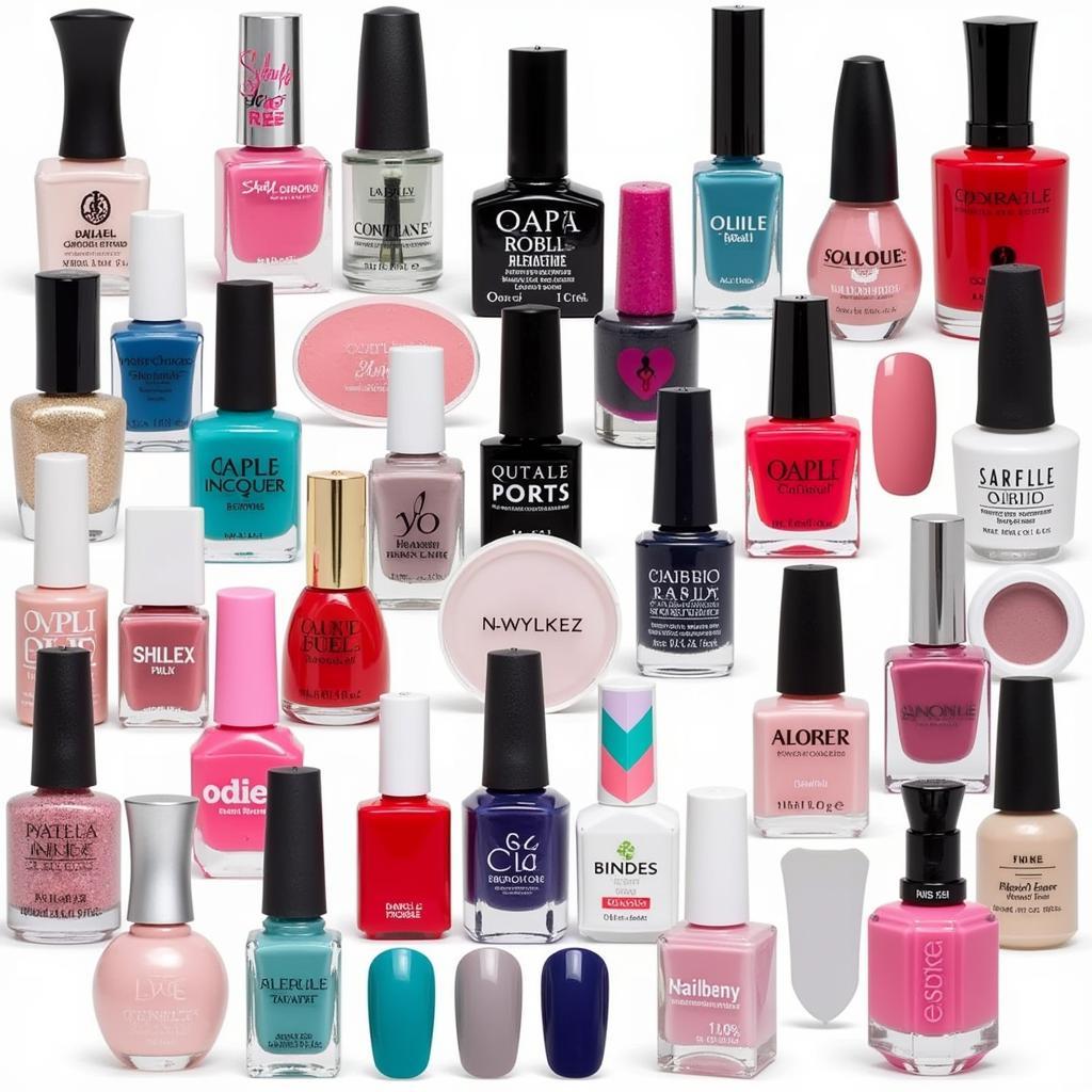 Variety of Free Nail Polish Samples